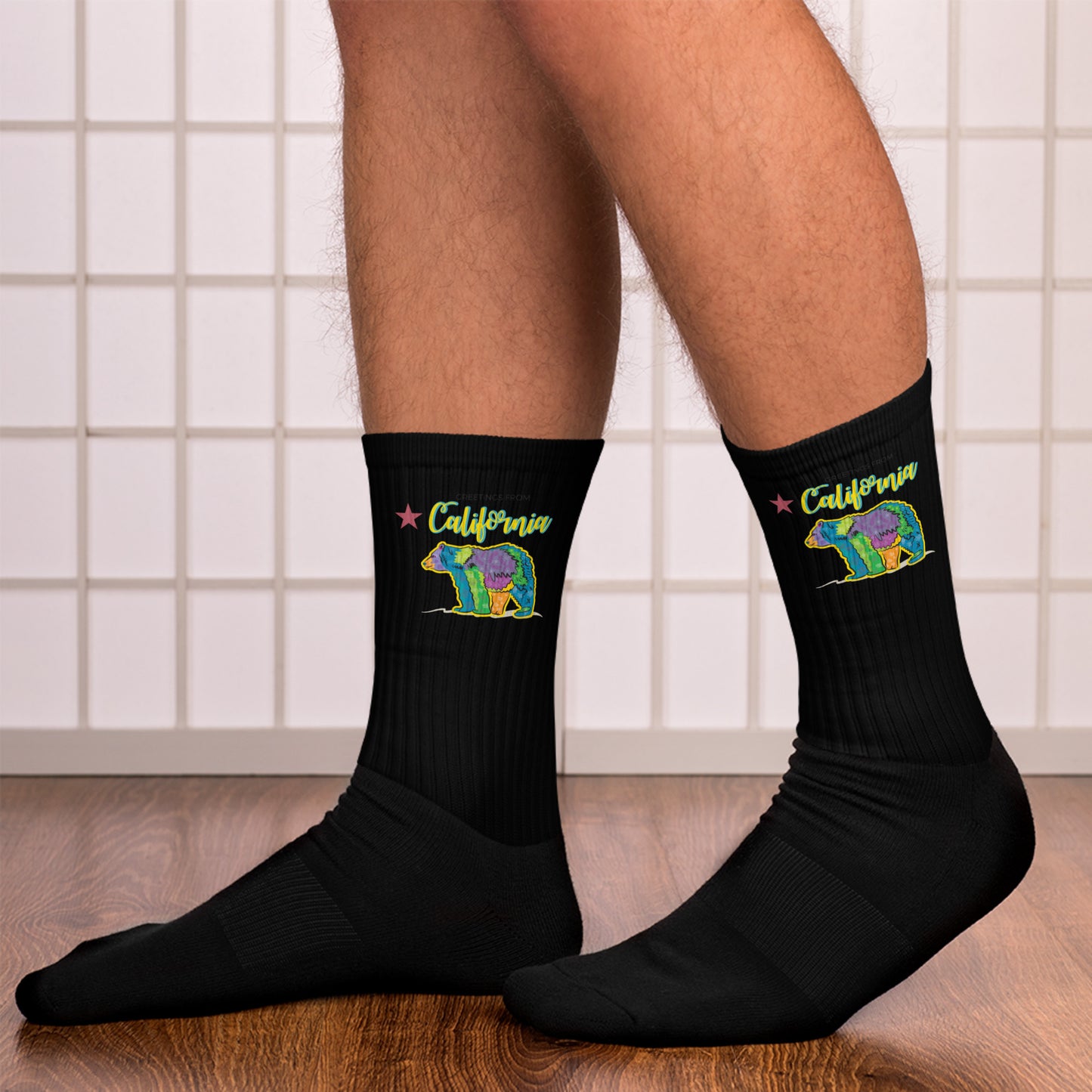 California Bear Socks