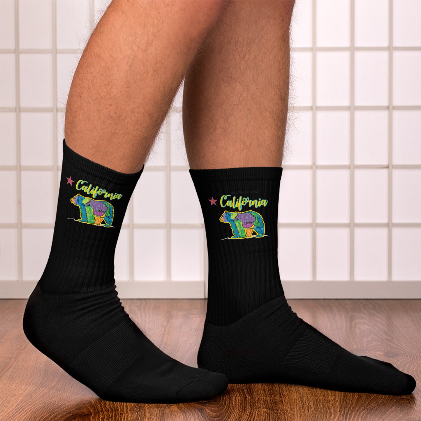 California Bear Socks