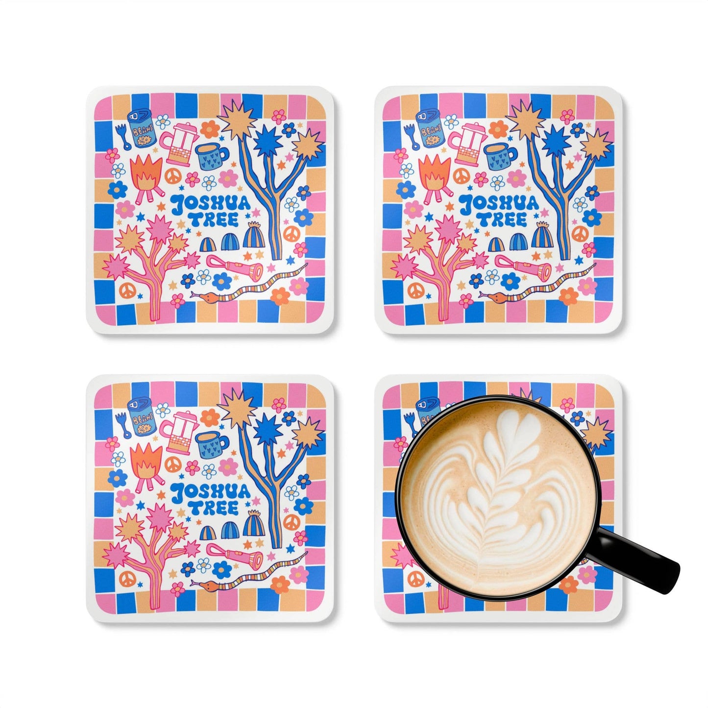 Joshua Tree Retro Desert Coaster