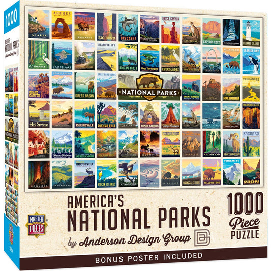 America's National Parks 1000 Piece Puzzle