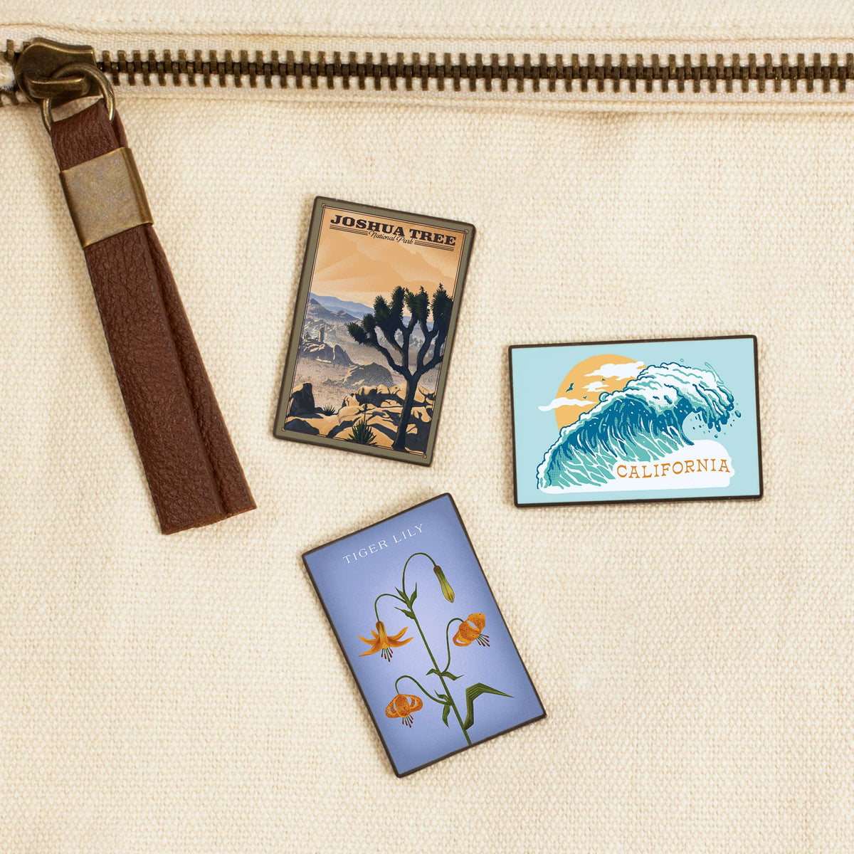 Joshua Tree National Park Lithograph Lapel Pin