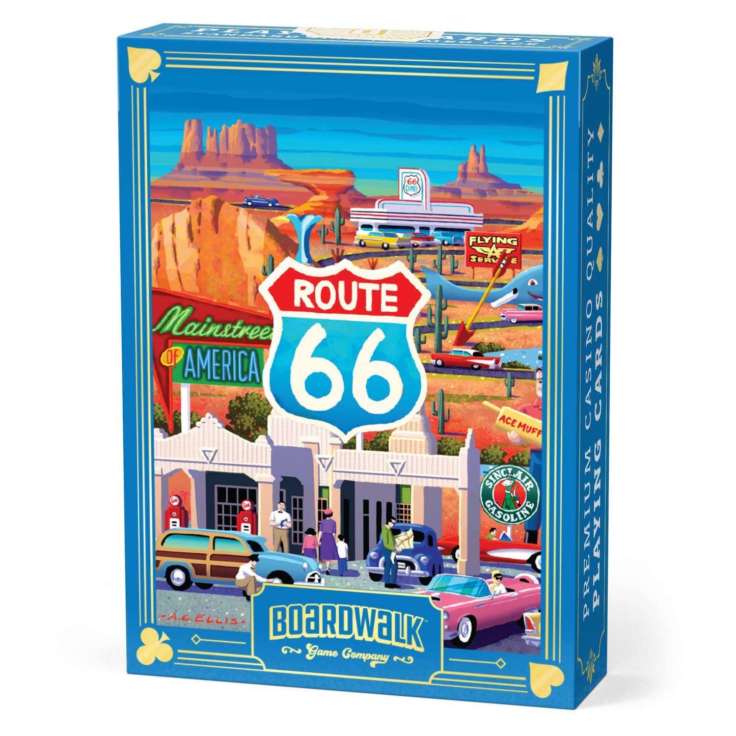 Route 66 Playing Cards