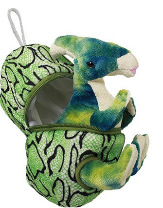 Stuffed Parasaurolophus Dinosaur Egg Wishpet
Parasaurolophus Dinosaur Egg Plush