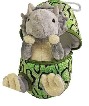 Stuffed Triceratops Dinosaur Egg Wishpet
Triceratops Dinosaur Egg Plush