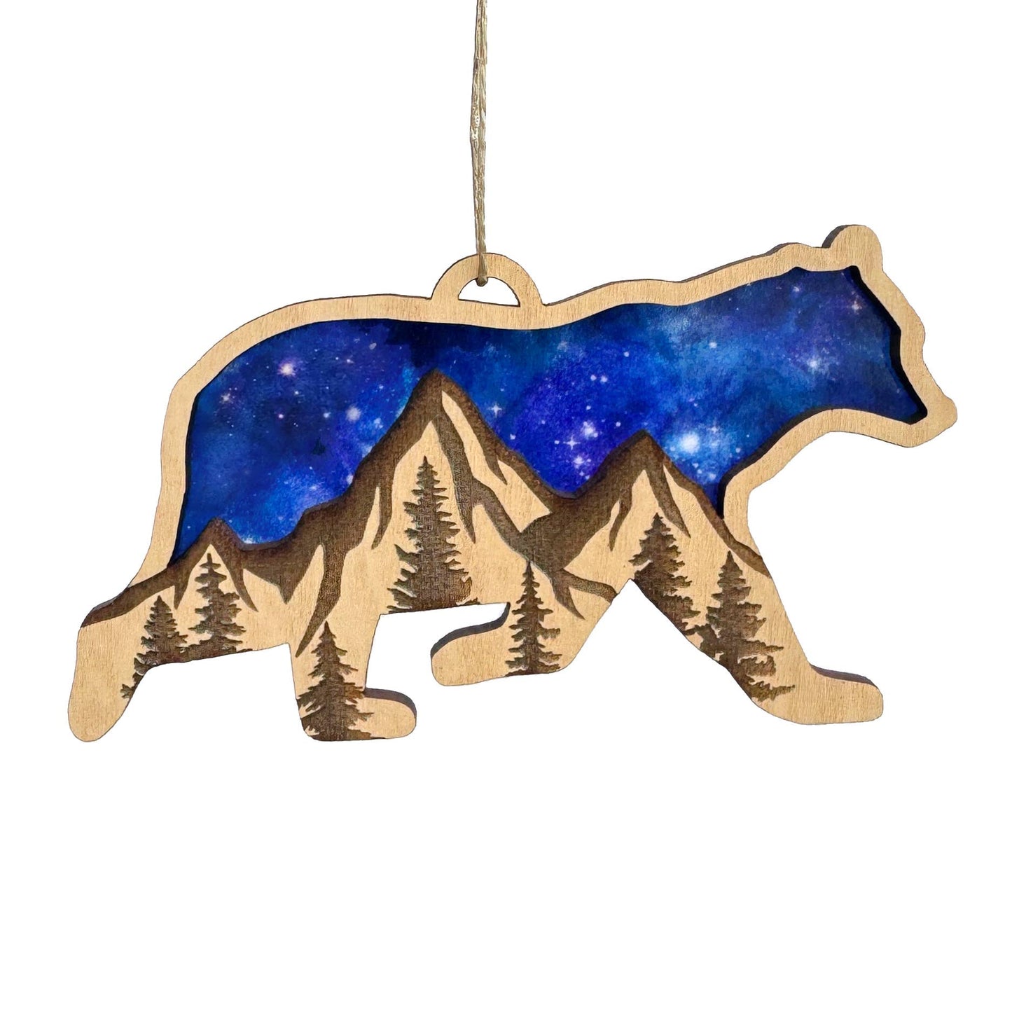 Mountain Bear Ornament