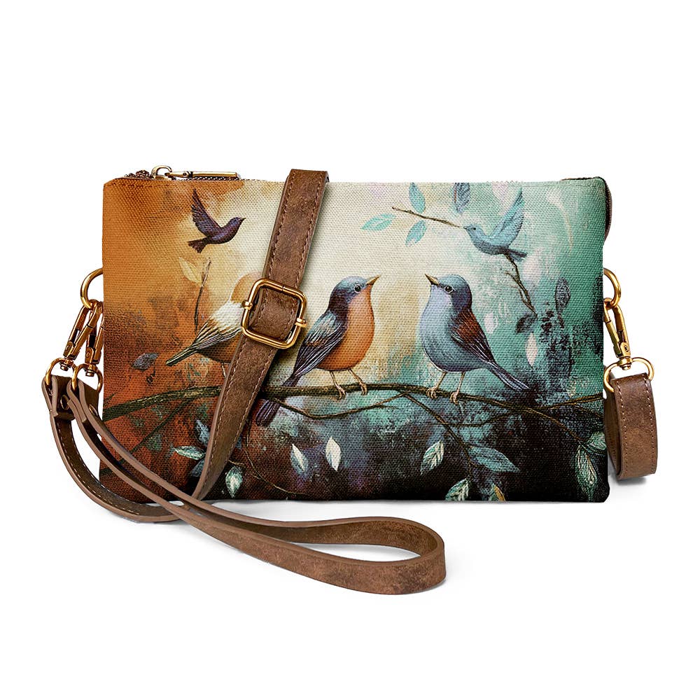 Songbird Canvas Crossbody Bag
