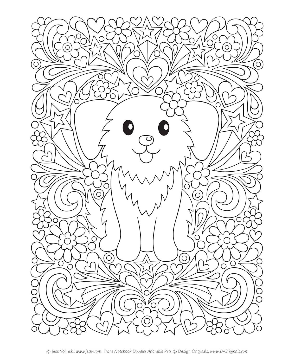 Notebook Doodles Adorable Pets