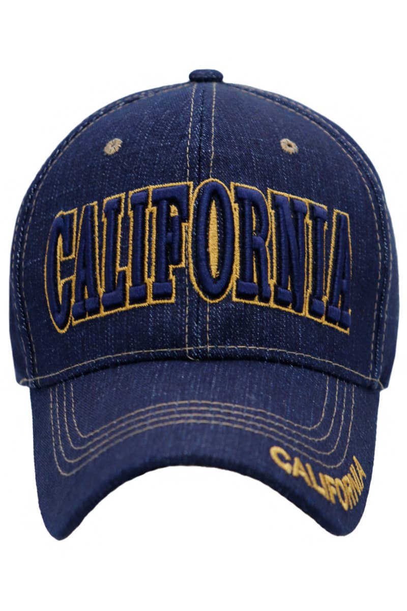 California Denim Baseball Cap
