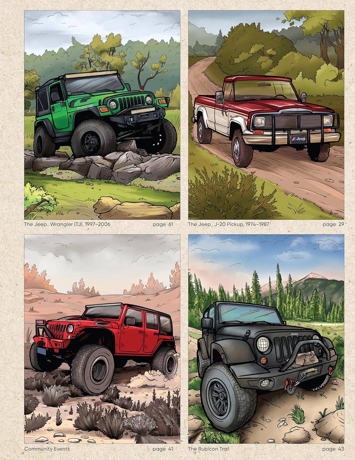 Amazing Adventures Jeep® Coloring & Activity Book