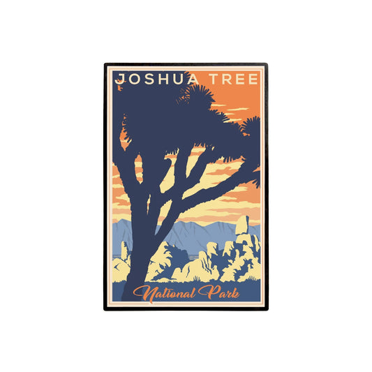 Joshua Tree National Park Lithograph 2 Lapel Pin