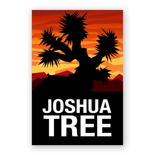 Joshua Tree Sunset Magnet