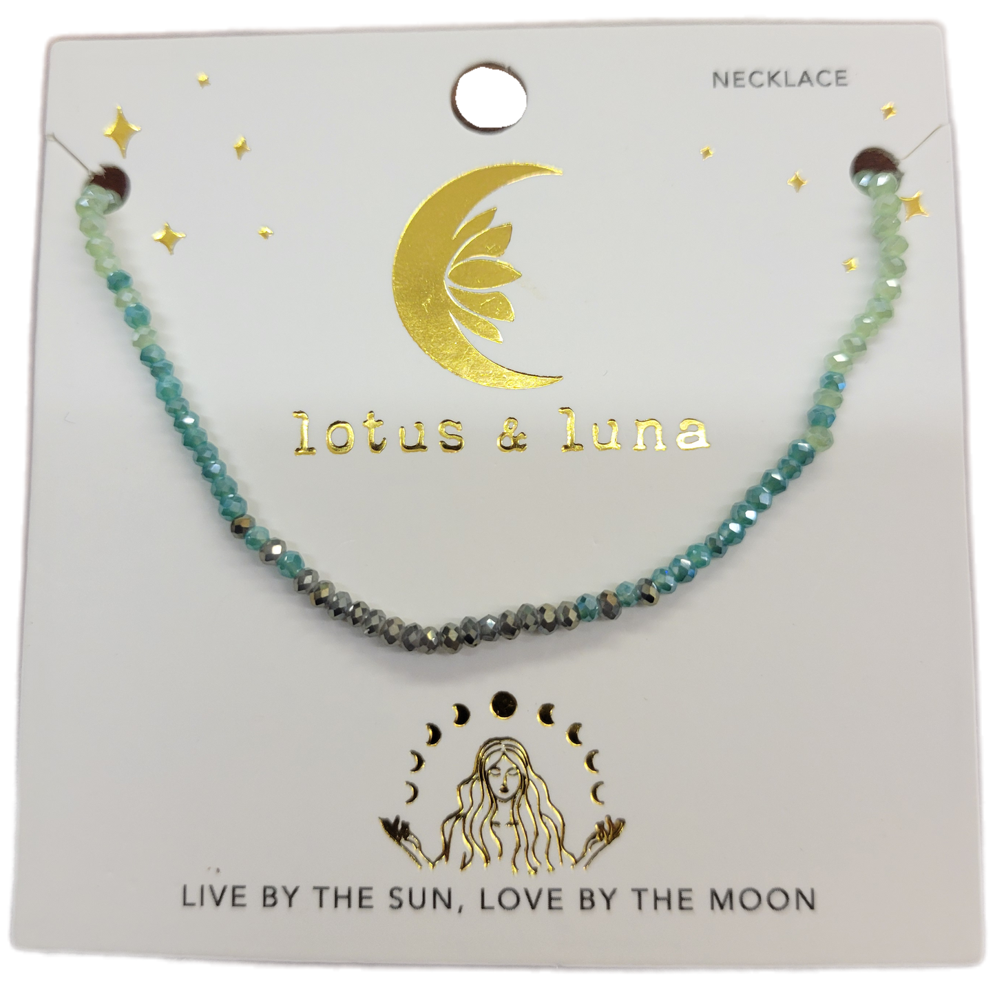 Goddess Crystal Stone Necklace