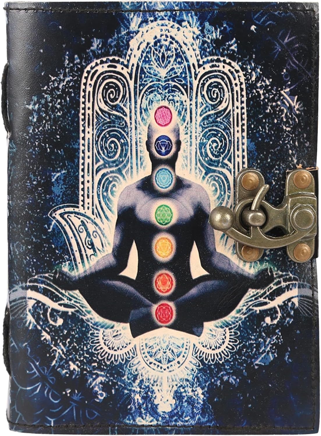Leather Blue Chakra Journal