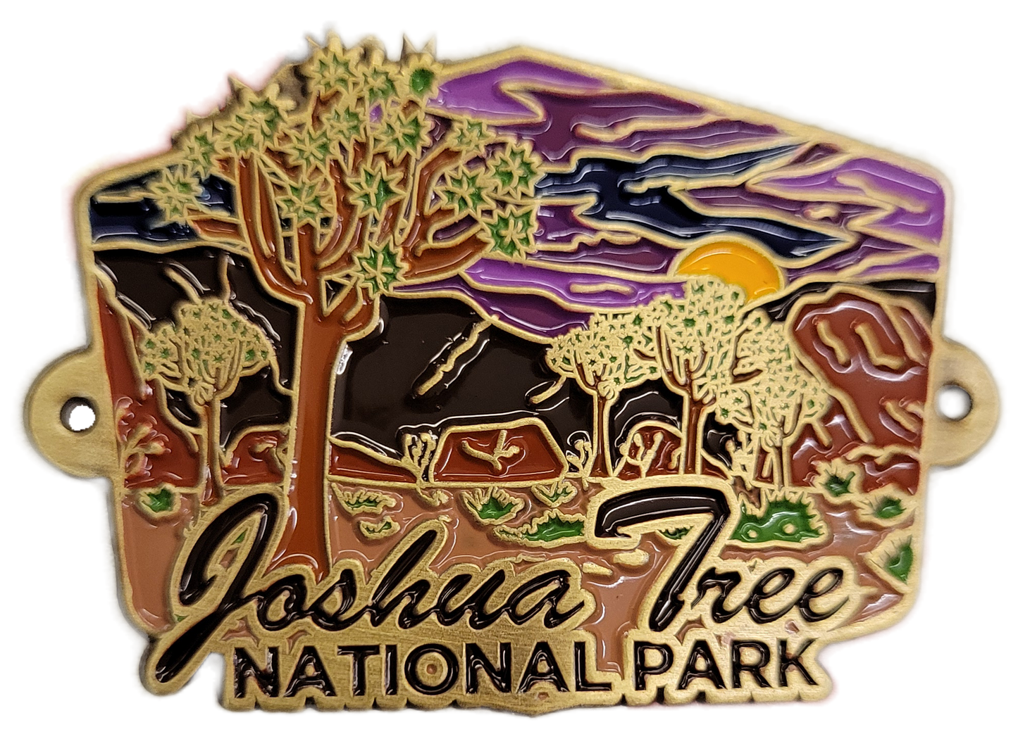 Joshua Tree National Park Hiking Stick Medallion