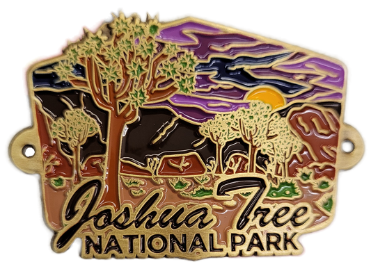 Joshua Tree National Park Hiking Stick Medallion