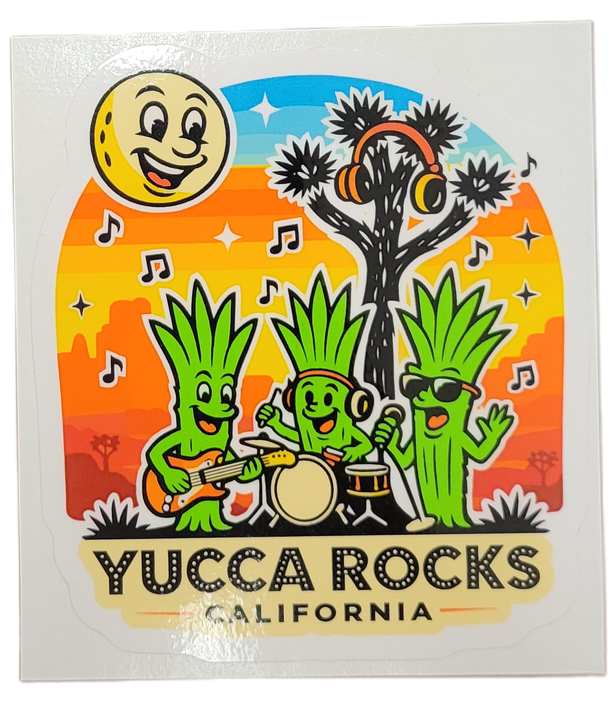 Yucca Rocks Sticker