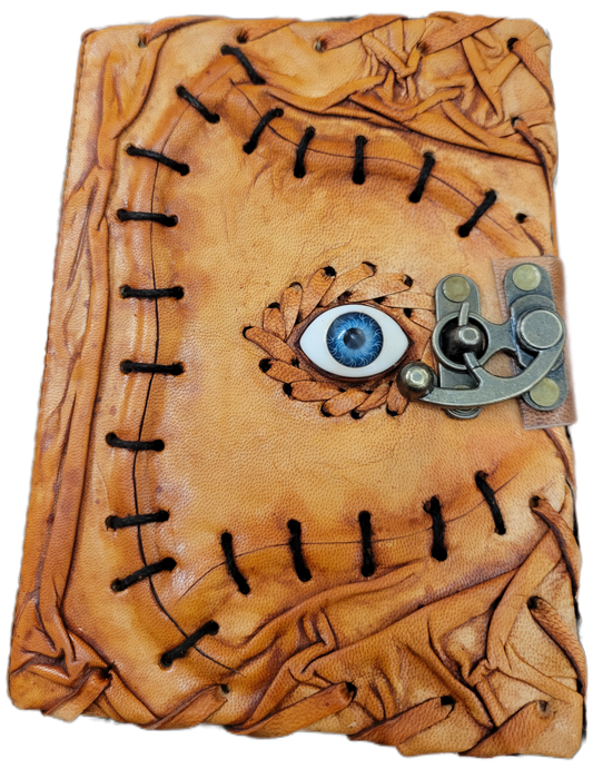 Leather Hocus Pocus Inspired Journal