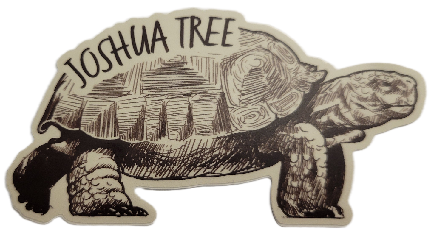 Desert Tortoise Joshua Tree Sticker