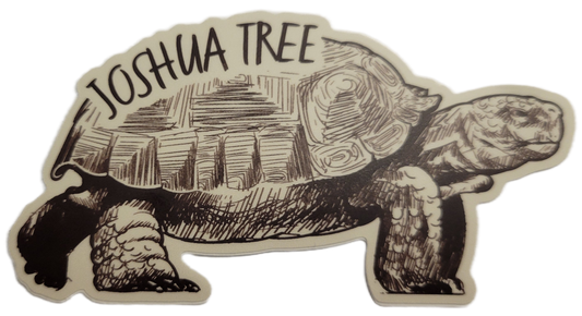 Desert Tortoise Joshua Tree Sticker