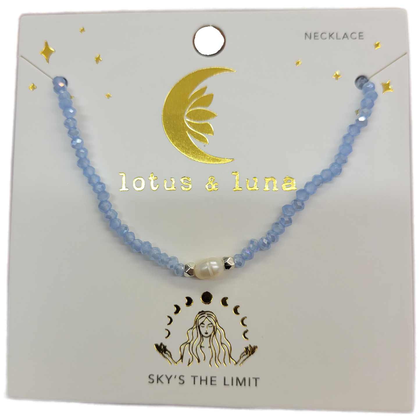 Goddess Crystal Stone Necklace