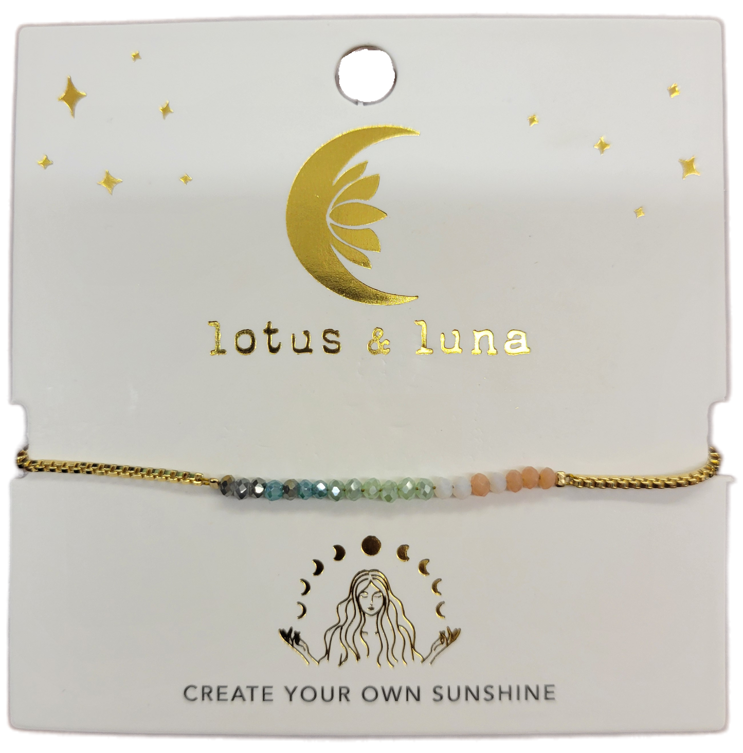 Goddess Crystal Stone Bracelet