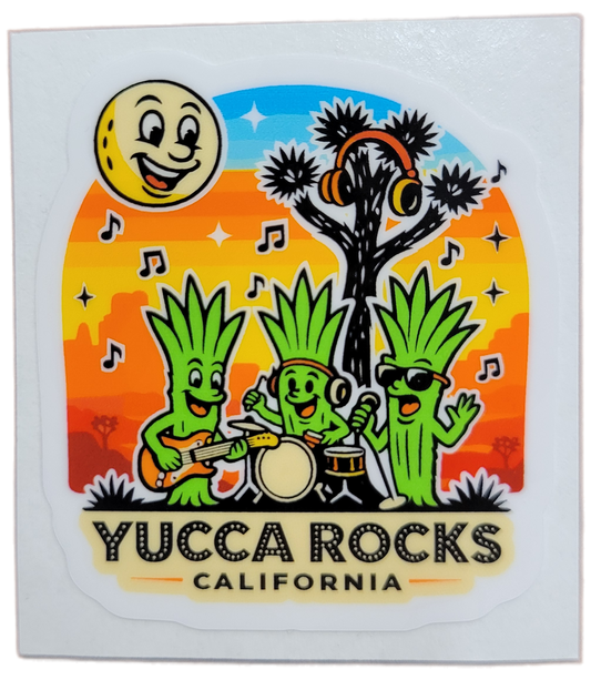 Yucca Rocks Sticker