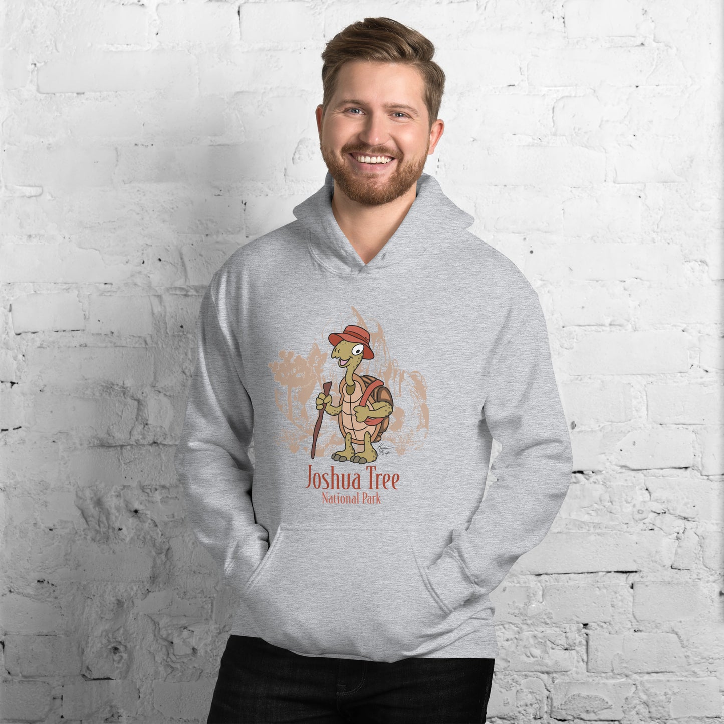 Joshua Tree Tortoise Unisex Hoodie (in 3 colors)