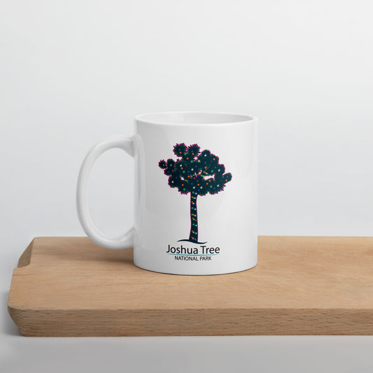 Joshua Tree Lit Tree Holiday Mug