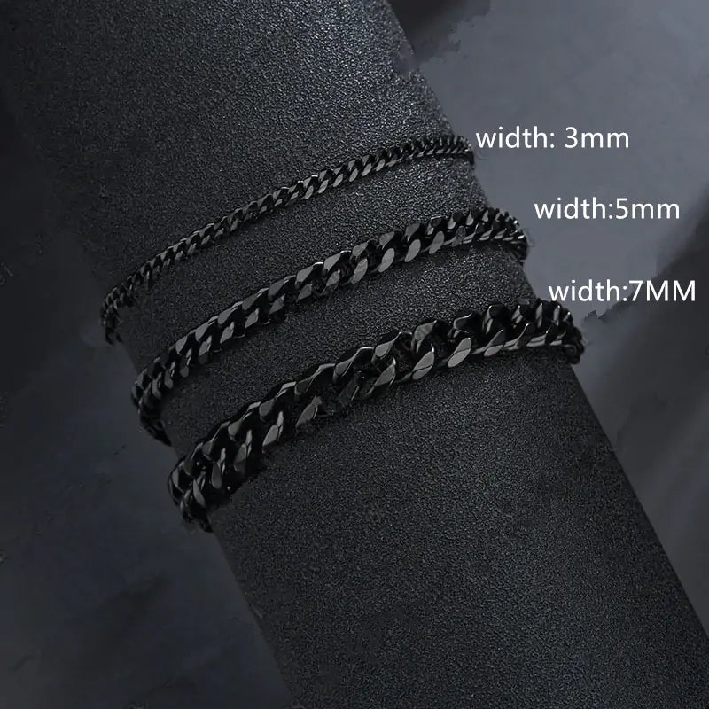 Stainless Steel Unisex Chain Bracelet