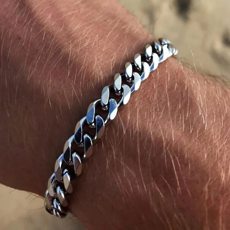 Stainless Steel Unisex Chain Bracelet